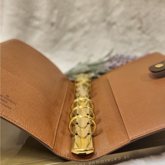 Authentic pre-owned Louis Vuitton agenda mm journal cover desk - Picture 7 of 14